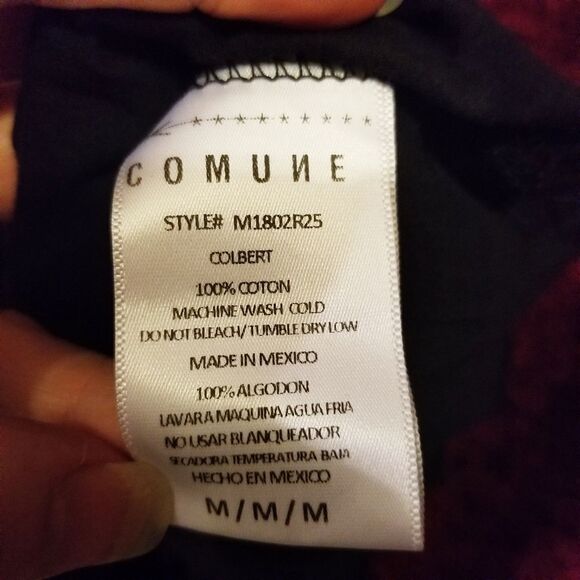 Michelle By Comune Black Colbert Dress Sz M - Picture 4 of 5